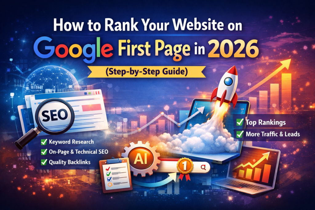 How to Rank Website on Google First Page